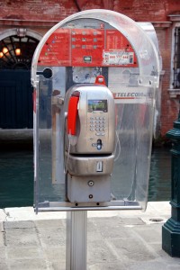 VeniceVenetian Phone Booth